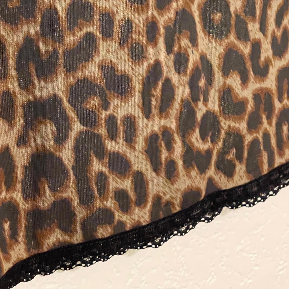 Express Leopard Print Skirt - image 2